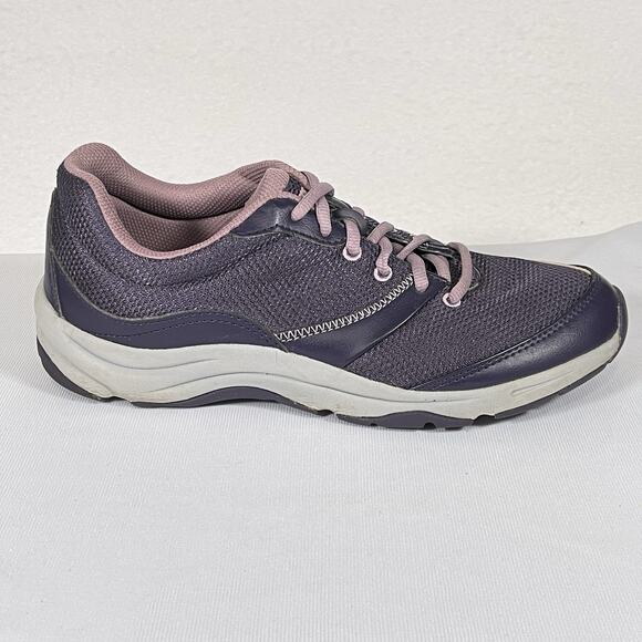 Vionic Shoes Womens 8 Kona Purple Gray Cushioned Comfort Low Top Gym Trainers - Picture 7 of 13